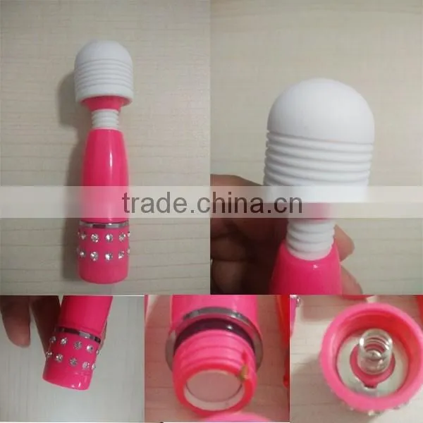 Factory Manufacturing Mini Wand Vibrator Sex Toys for Women photo-6