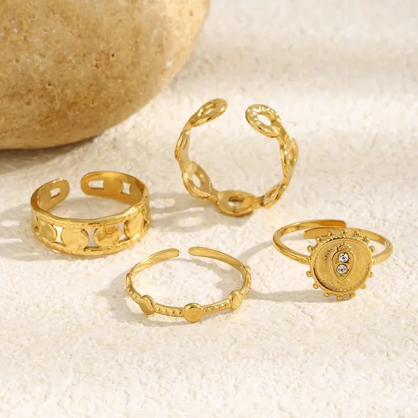 316L Stainless Steel Ring 6mm Width Hypoallergenic Material for Fashion Jewelry Supplier photo-4