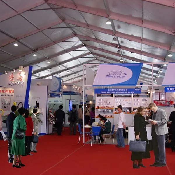 Anti-UV Waterproof Temporary Exhibition Hall Aluminum Alloy Outdoor Show Tent photo-3