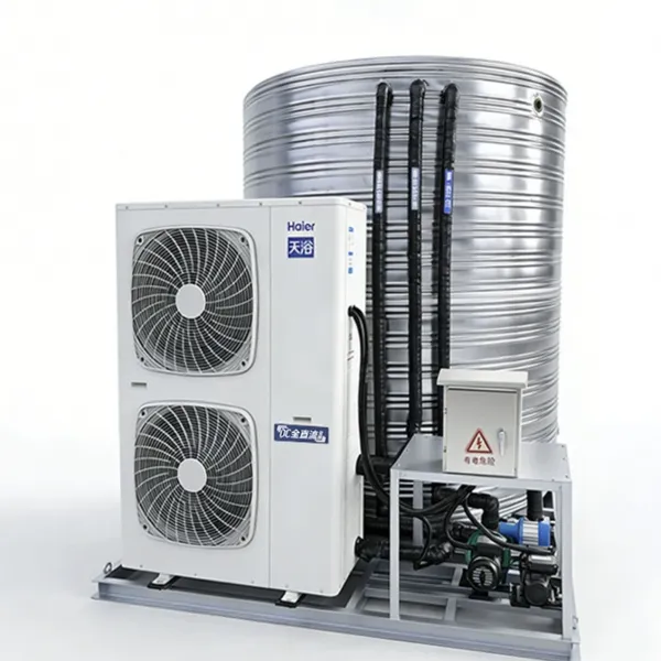 High-Efficiency Heat Pump Water Heater 50Hz/60Hz, 8kW Input, 400L Capacity, R290 Refrigerant, Compact Design photo-4