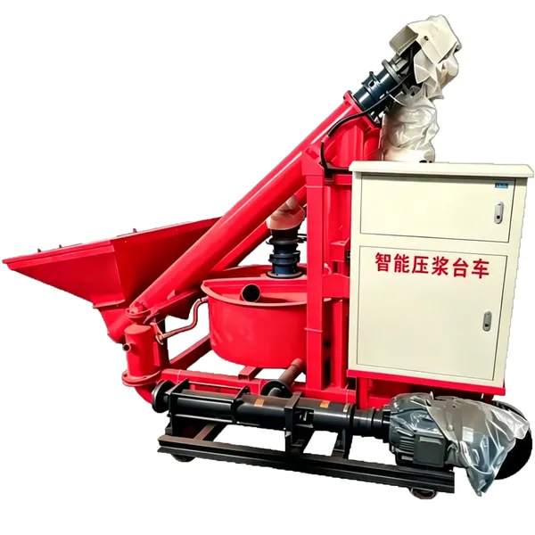 220V Intelligent Grouting Equipment with PLC Control and Automatic Metering for Prestressing Duct Grouting