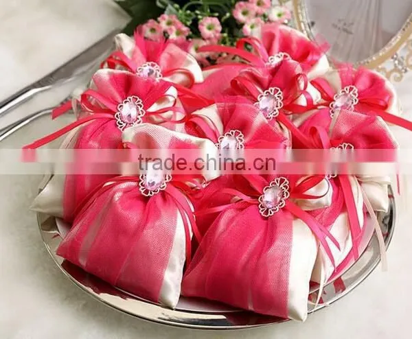 New Wedding Gift Packaging Nonwovens Bags With Resin Drill photo-5