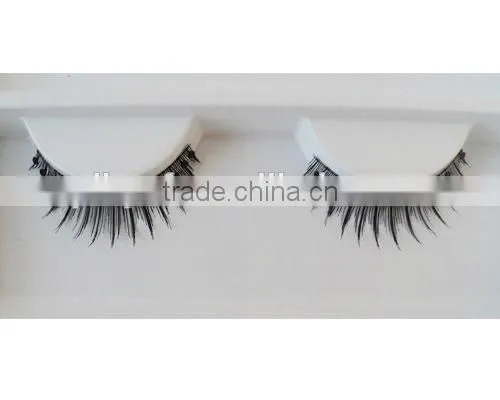 High Quality100% Synthetic Black False Eyelashs Wholesale( 10pairs/box) photo-3