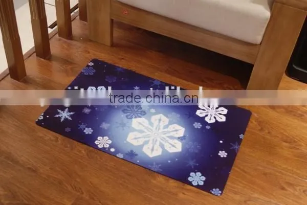 Natural Rubber Custom Digital Printed Antique Cast Iron Door Mat for Indoor photo-2