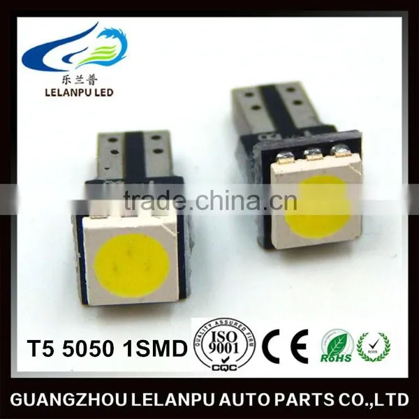 T5 5050 1SMD Canbus12V Hot Sale LED Light Bulb Auto Led Car Light Led Decoration Light photo-3