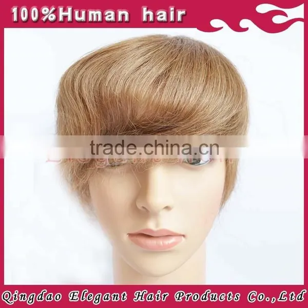 Best Selling 6 Inches Natural Indian Hair Men Hair Toupee photo-2