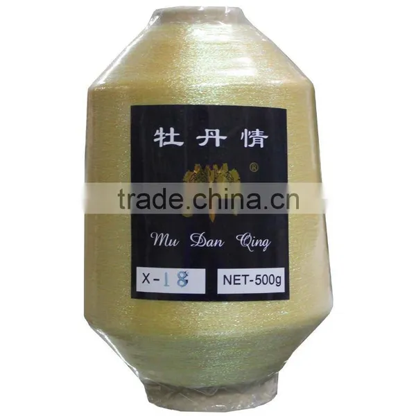 Yellow MX-Type Metallic Yarn