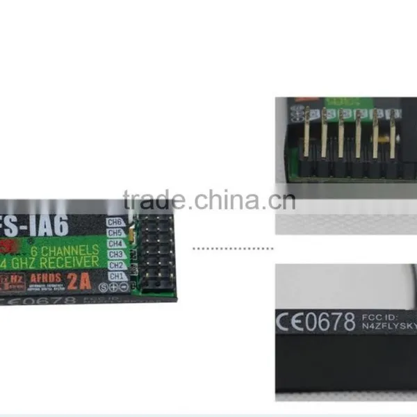 FlySky FS-i6 2.4G 6CH AFHDS RC Transmitter With FS-iA6 Receiver photo-5