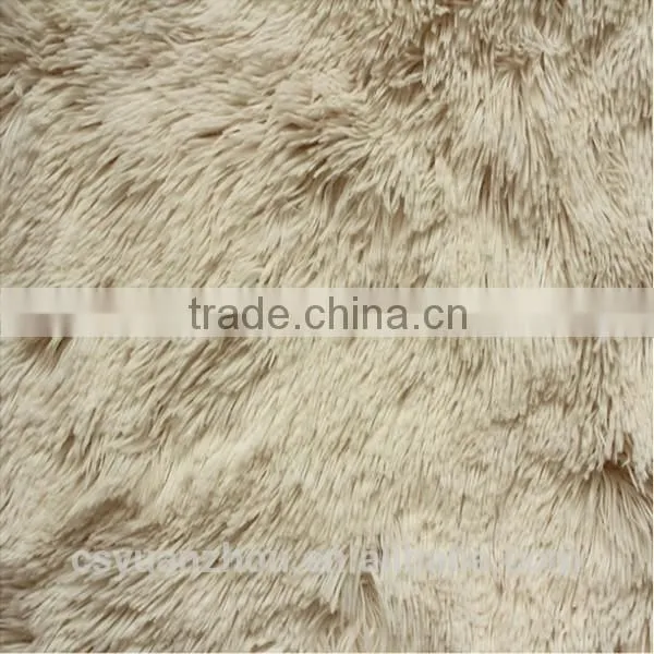 Long Pile Plush Fake Fur Fabric photo-4