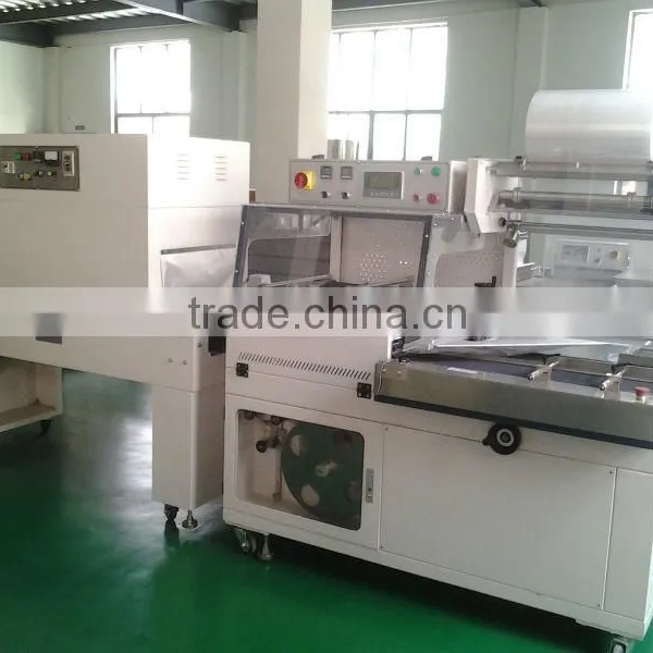 High Speed Sealing and Cutting Shrink Packaging Machine With L Type Sealing