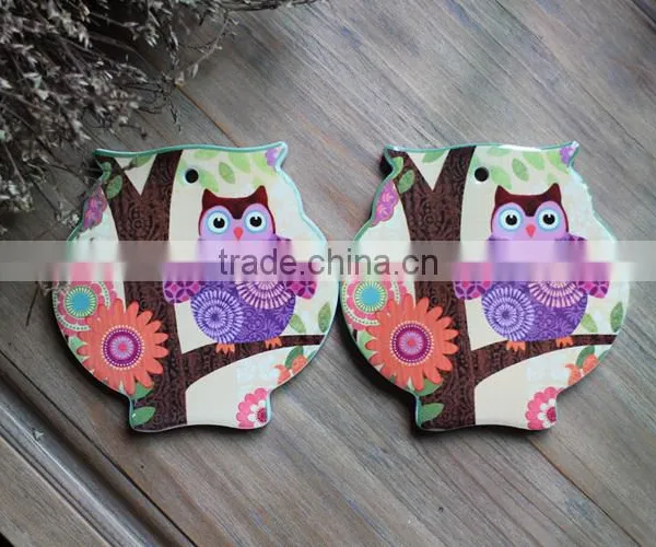 Russia Porcelain Doll Shape Ceramic Coaster photo-2