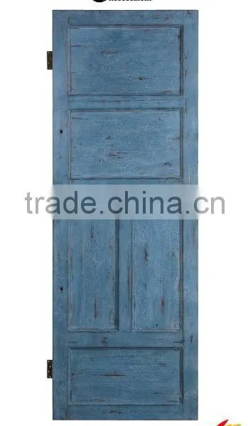 Handmade Rustic Craft Decor Single Solid Wooden Door photo-2