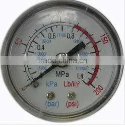 Air Compressor Fittings Pressure Gauge