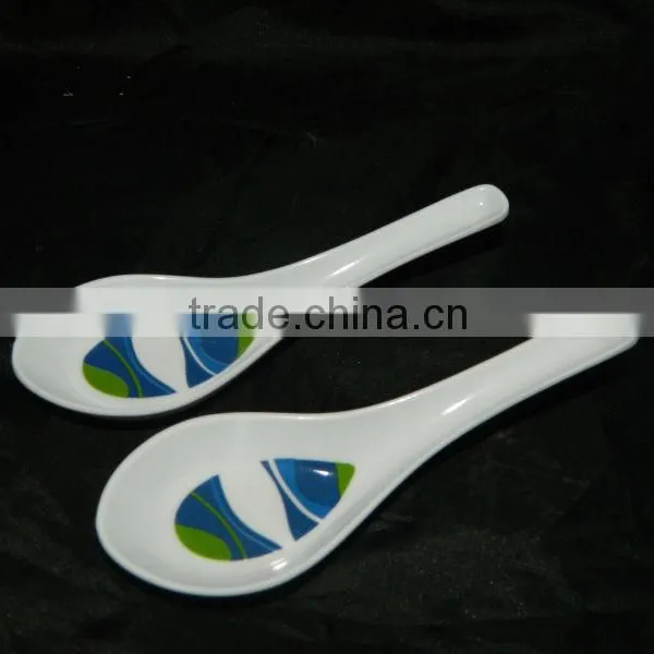 Chinese Melamine Spoon 30% and 100% Melamine Material