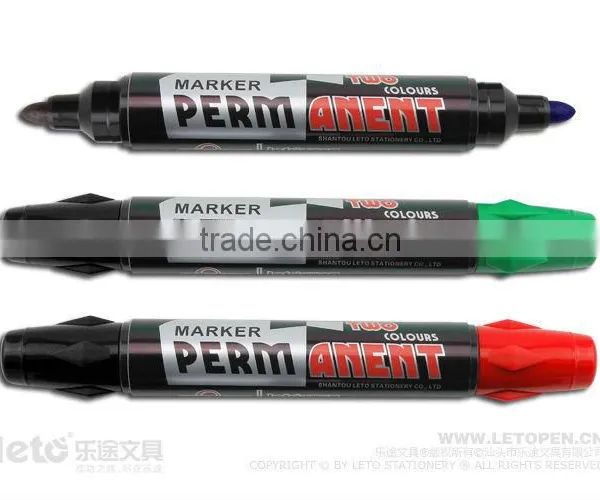 Double Head Permanent Marker Permanent Pen Permanent Marker Pen PM-9902