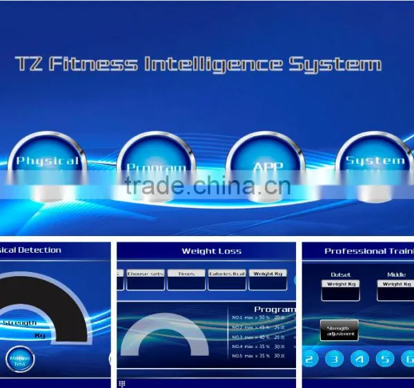 Intelligent Rotary Calf/GYM Equipment/Sensitive Touch Screen Stack photo-2