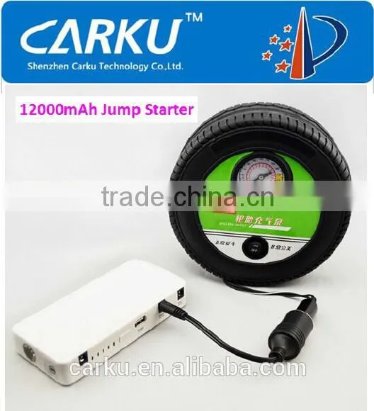 12V 12000mAh Multi-function Lithium Polymer Emergency Car Jump Starter With Light photo-2