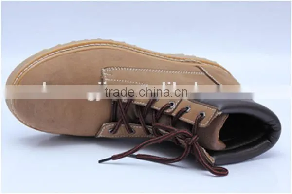 Luxury Nubulk Leather Goodyear Welt Safety Boots NO.8101-1 photo-2