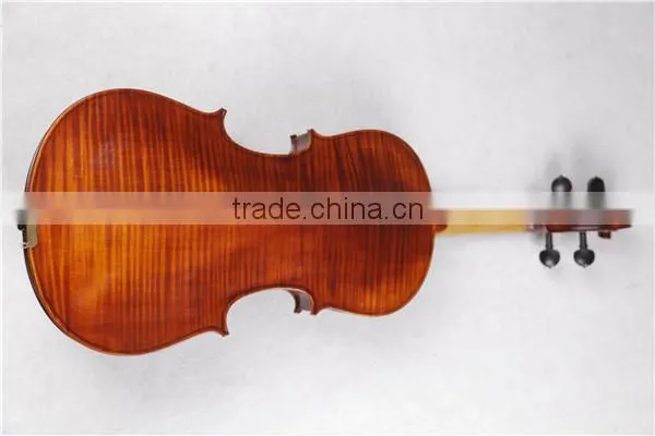 Best Handmade Flamed Viola High-grade Ebony Accessories TL010 photo-6