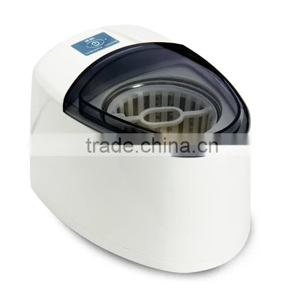 40KHz Dental Mini Ultrasonic Cleaner GB-908 Use in Home Dental Product, GB-908 Has Ce and Rosh Certificate