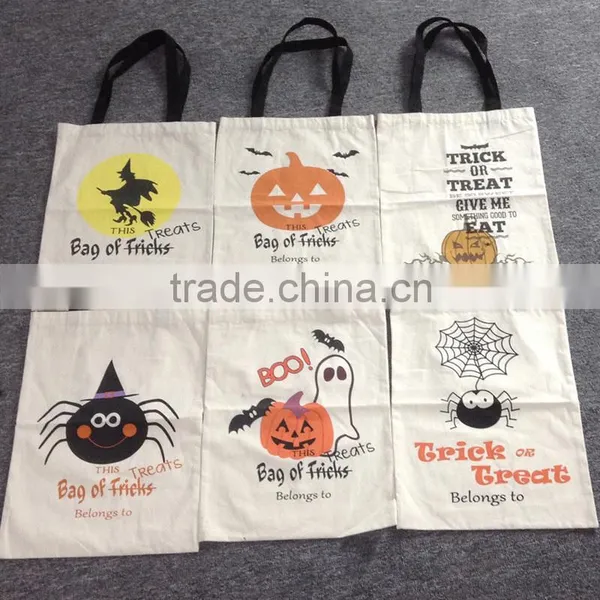 Free Shipping via FedEx, Halloween Tote Bags Trick or Treat Handbag Custom Designs DOMIL1048145