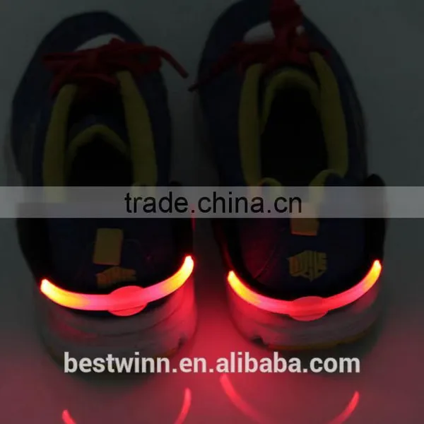 Color Flash Led Light Shoe Clip Bike Cycling Sports Led Lights for Shoes