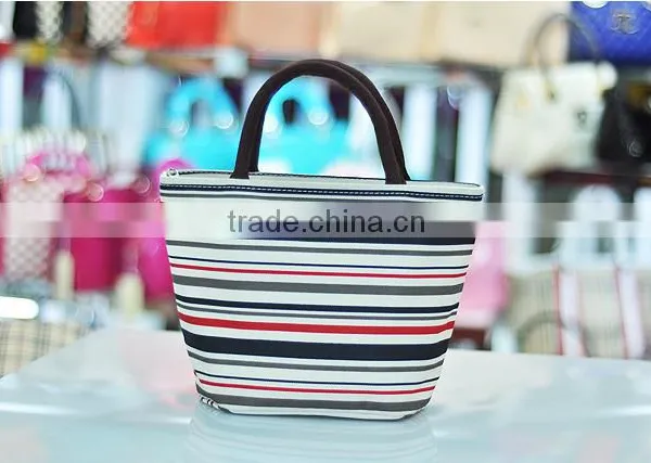 Custom Design Flower Polyester Custom Tote Bag