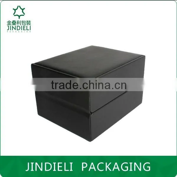Hot Sale Wooden Watch Box Packaging With Leather Cover photo-2