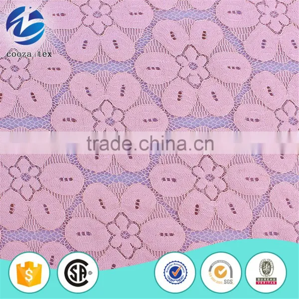Fashional French Cotton Guipure Lace Fabric for Women Dress photo-4