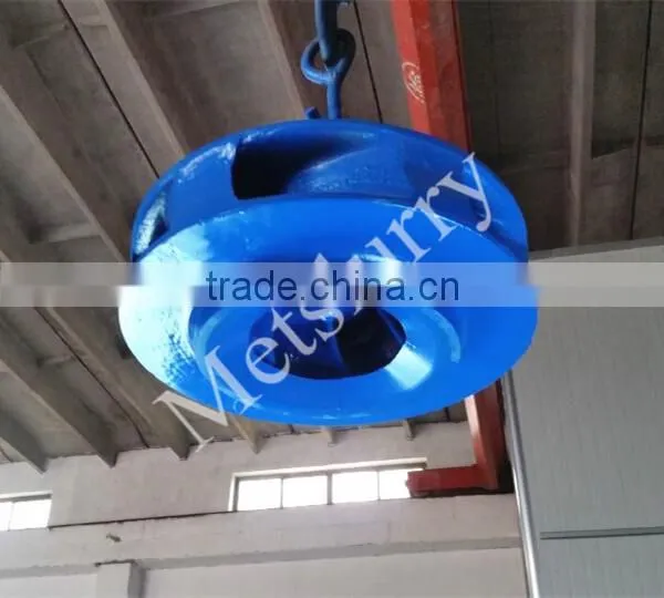 Horizontal Slurry Pump Spare Parts Centrifugal Impeller photo-2