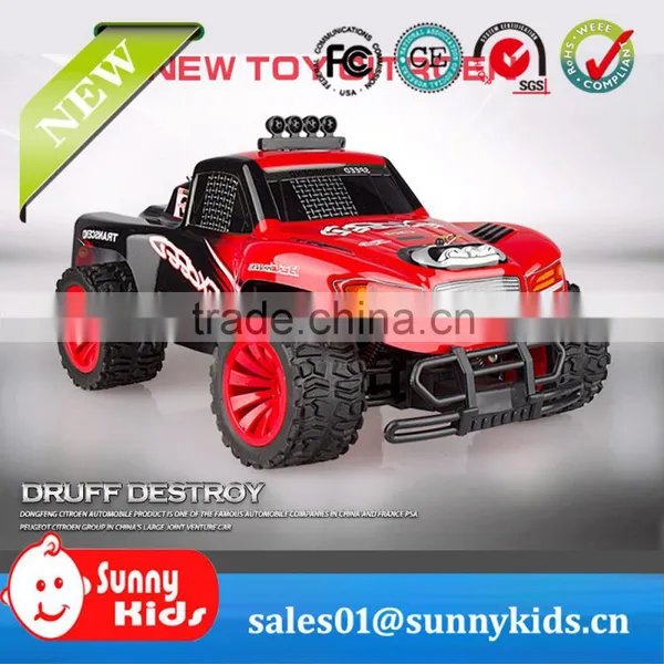 1/16 2.4G RC Hobby Car Monster Truck High Speed Toy Electric Racing Car photo-2