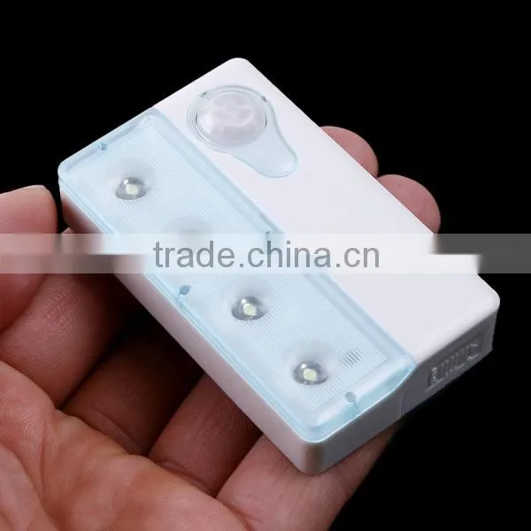 Luminaria Novelty LED Night Lamp Infrared PIR Auto Motion Sensor Detector Night Light photo-3