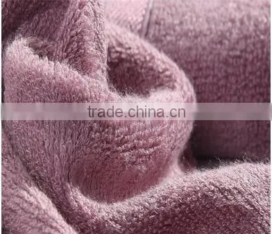 Luxurious From Bamboo Super Absorbent Solid 3 Piece Bath and Face Towel Set photo-6