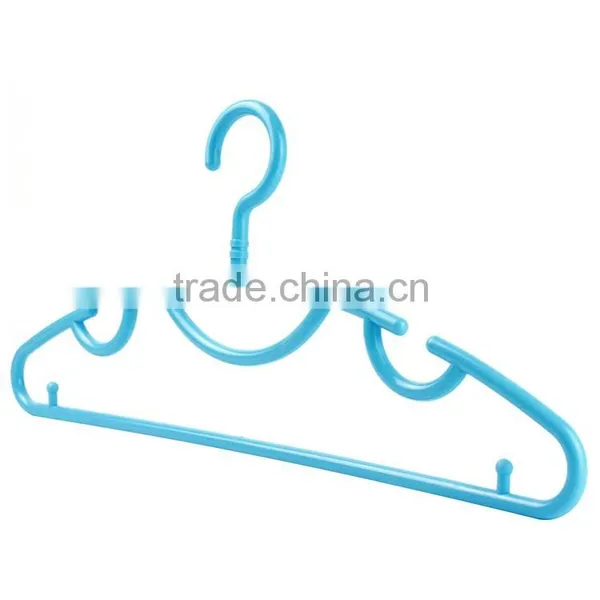 Blue Dress Hanger,plastic Clothes Hanger photo-2