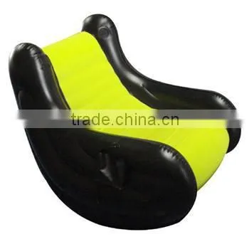 Inflatable Flocking Sofa/music Chair/inflatable Music Flocking Chair photo-3