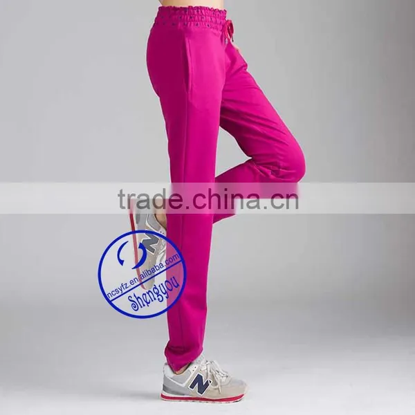 Custom Wholesale Women Fashion Jogger Pants With Pocket photo-3