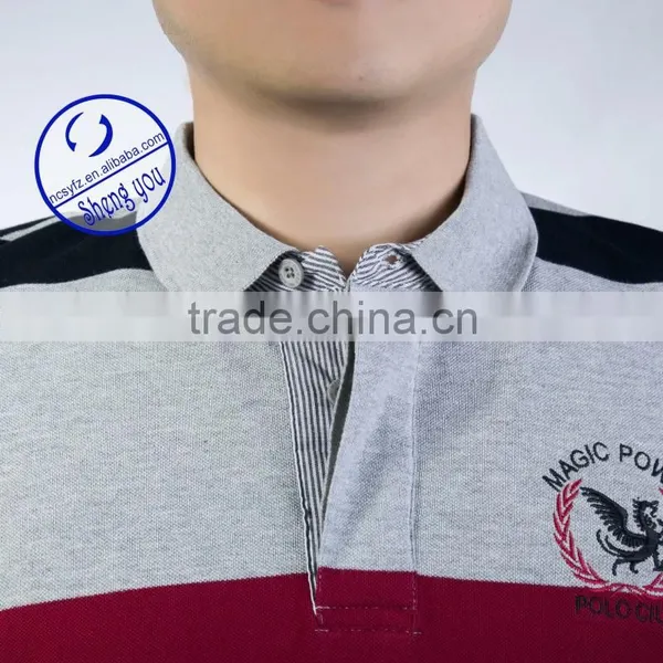 High Quality Wholesale Custom 100% Cotton Pique Mens Polo Shirt Quality Choice photo-3