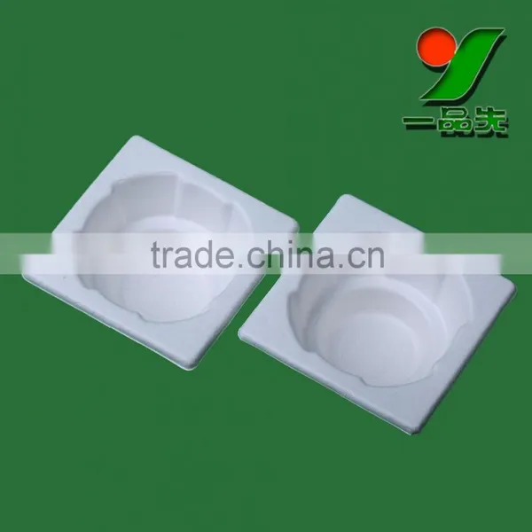 Brand Design Food-grade Sugarcane Bagasse Wine Packaging Tray--sturdy and Smooth Surface photo-2