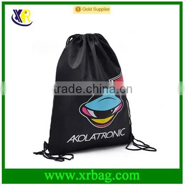 Fabric Kids Day Backpack Sack Storage Drawstring Bag photo-2