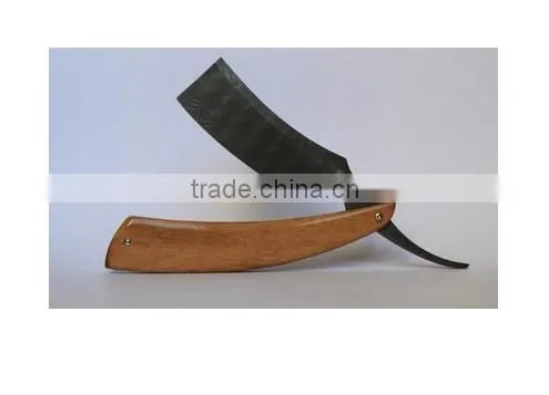 Professional Barber Salon Straight Cut Throat Shaving Razor Shavette Straight Razor photo-2