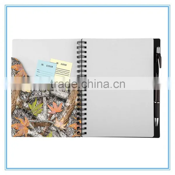 13*18cm 70 Sheet Custom Lines Pages Spiral Notebook With Pen photo-6