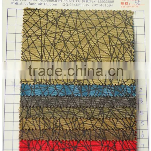 2016 Designer Printing Organic Cotton Printed Fabric for Shoes Bag Luggage photo-5
