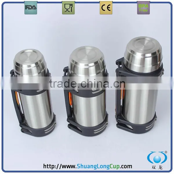 Souvenir Water Bottle Double Wall Vacuum Thermos Tea Pot, Travel Pot