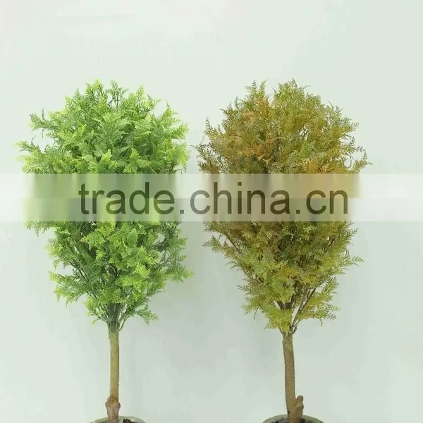 garden swing artificial bonsai tree for garden decorations