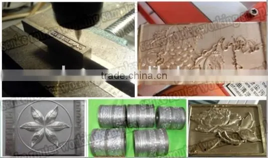 China Hot Sale Small Metal Engraving Machine 6040 4 Axis Cnc Router photo-3