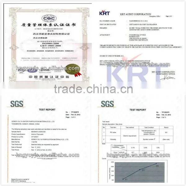 Ou Ya Offers the New Resource Anionic Polyacrylamide photo-5