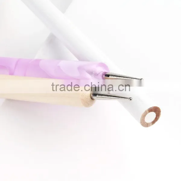 Cheap Wooden and Plastic Nail Art Dotting Tools and Brushes photo-2