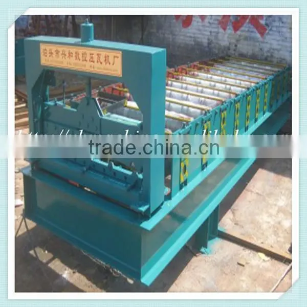 Metal Roofing Sheet Trapezoid Profile 860 Roll Forming Making Machine for Sale