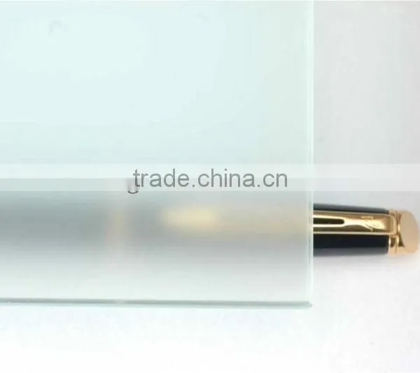 Plain Acid Etched Glass