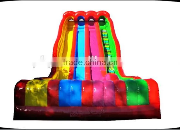 Giant Inflatable Slide /colourful Inflatable Commercial Slide